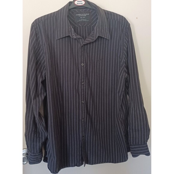 American Eagle Outfitters Shirt Men’s XL Premium‎ Vintage Fit Button-Up Classic - Picture 2 of 8